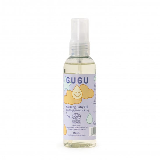 Organic Calming Baby Massage Oil (100ML)